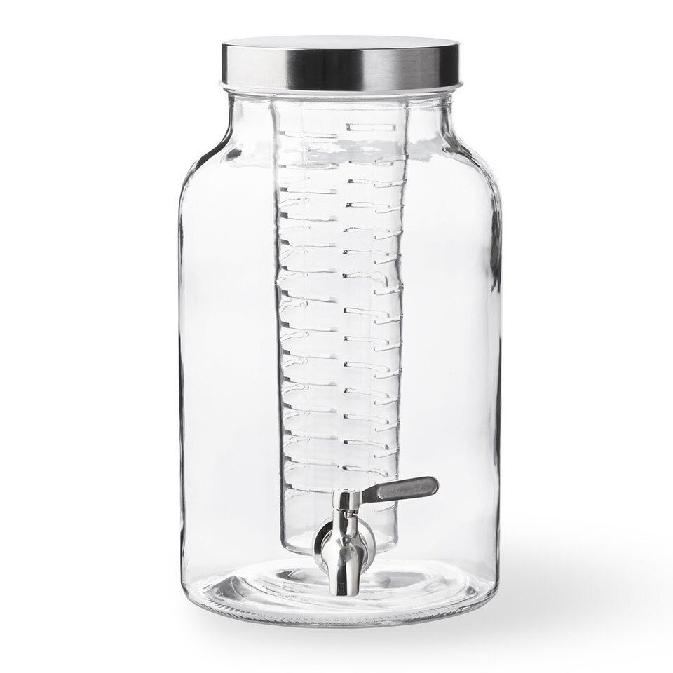 Essential Glass Beverage Dispenser with Infuser Williams Sonoma Australia